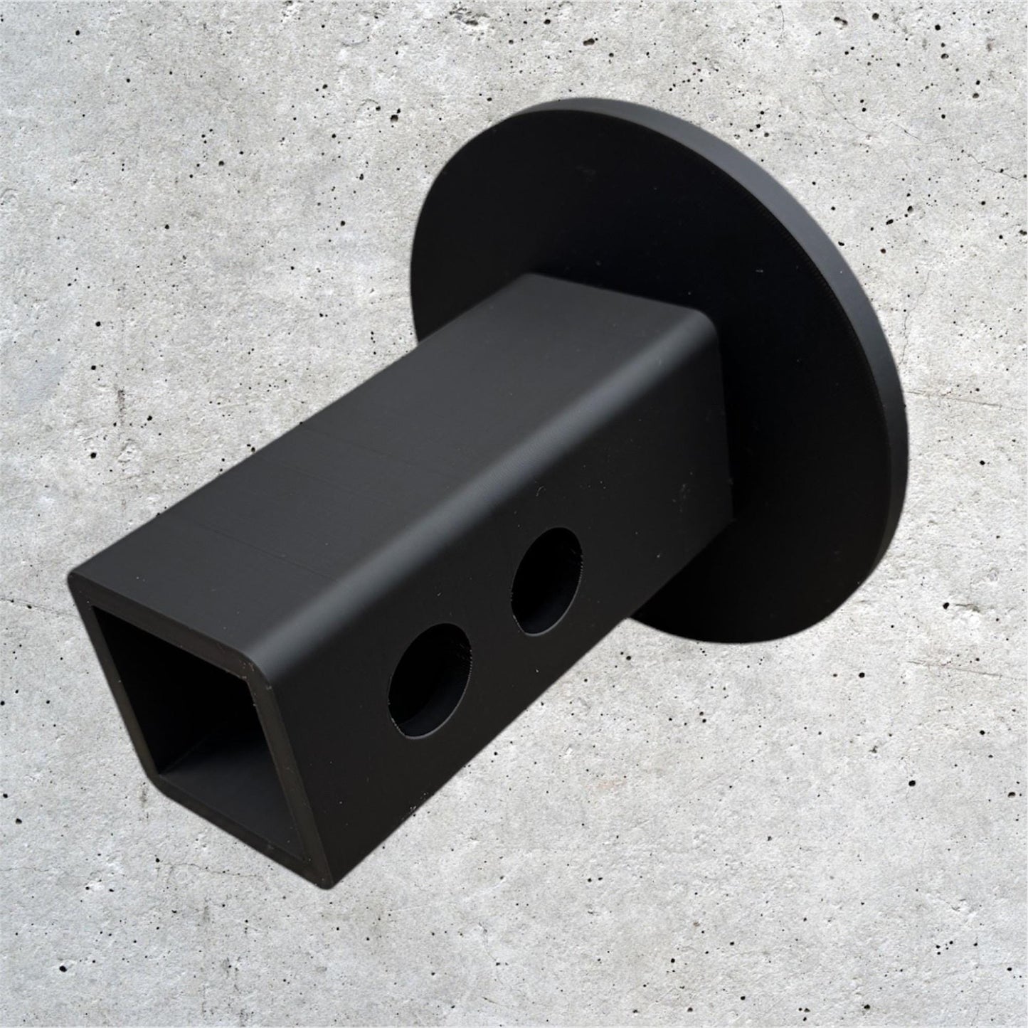 Middle finger glove hitch cover