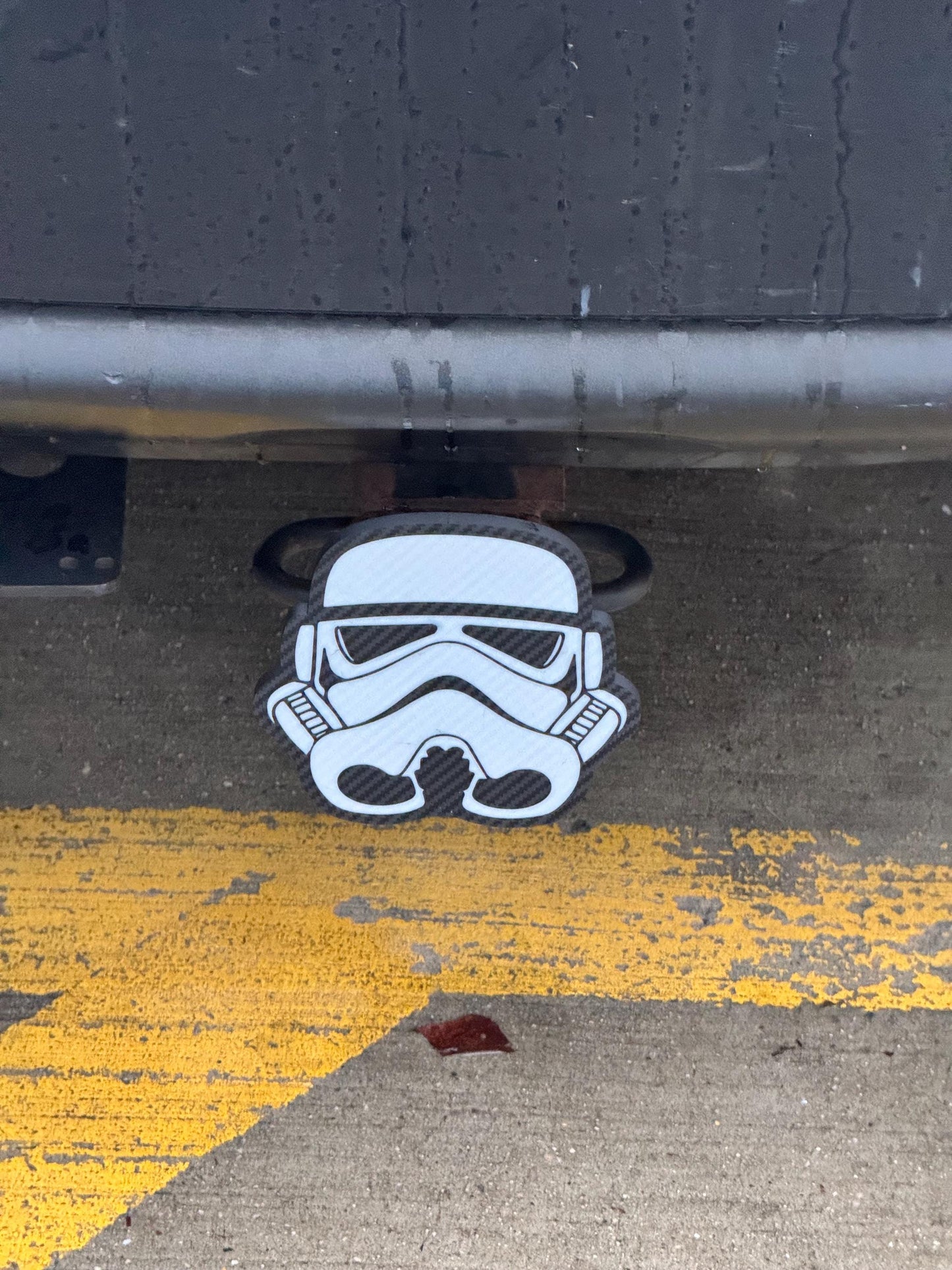 Storm Trooper hitch cover