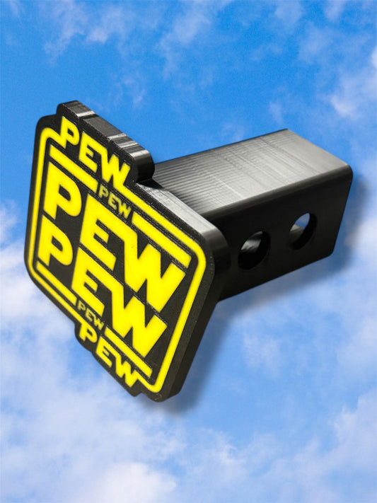 PEW PEW hitch cover