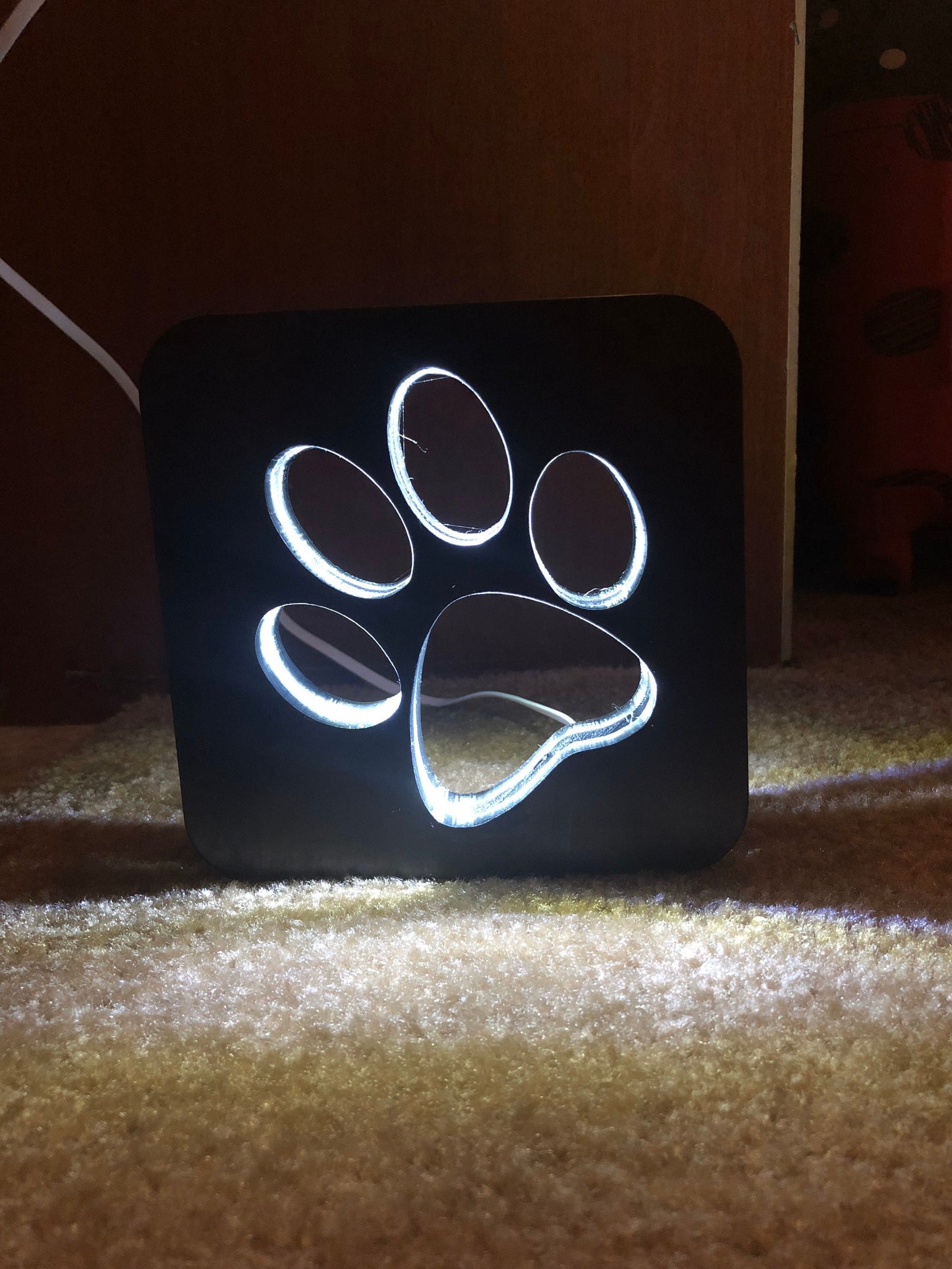 PAW PRINT LIGHTBOX