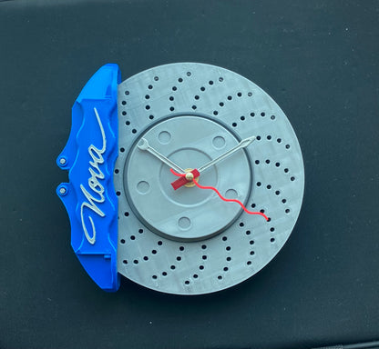 Caliper brake wall clock