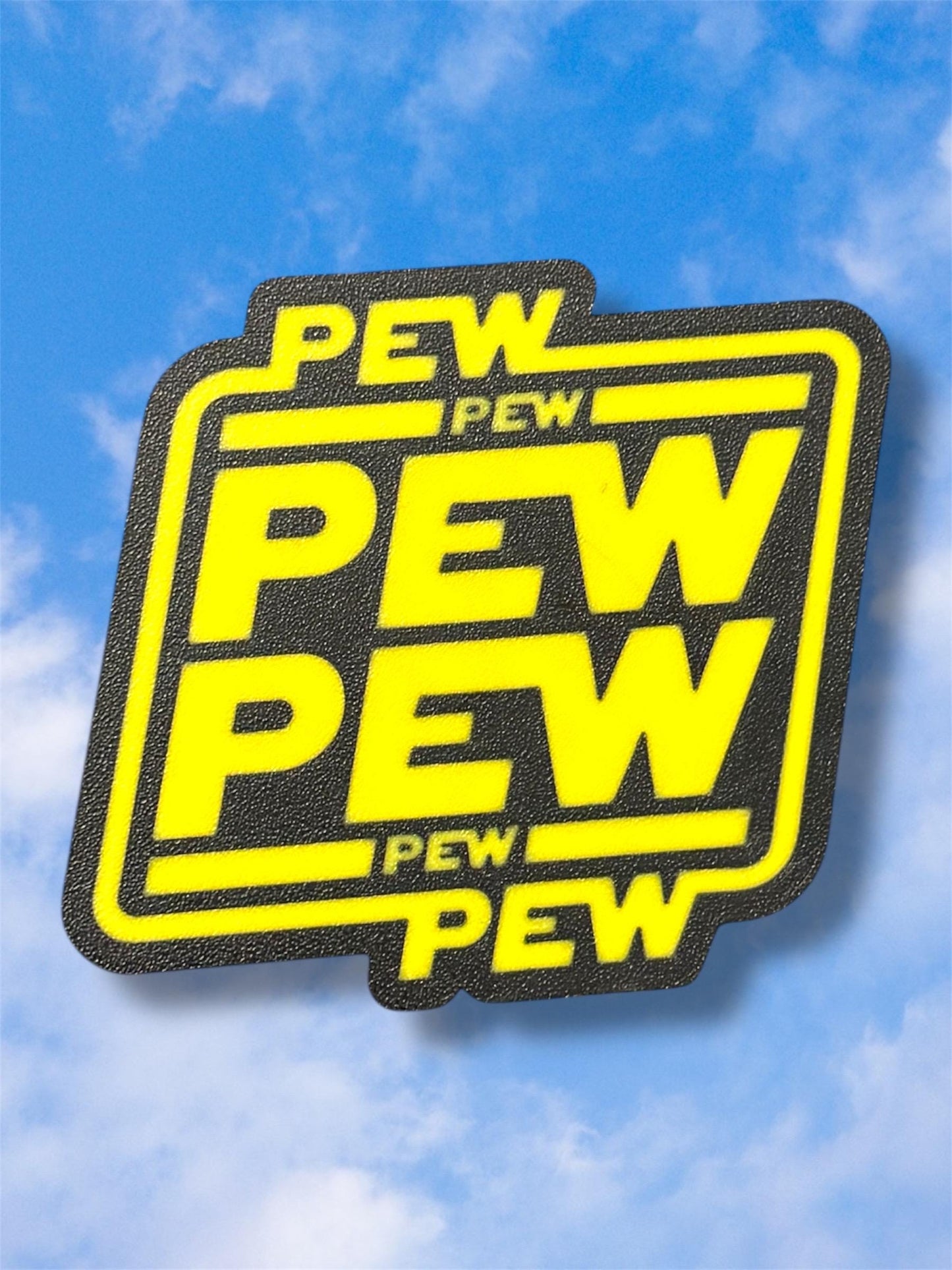 PEW PEW hitch cover