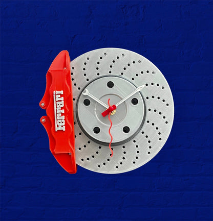 Caliper brake wall clock