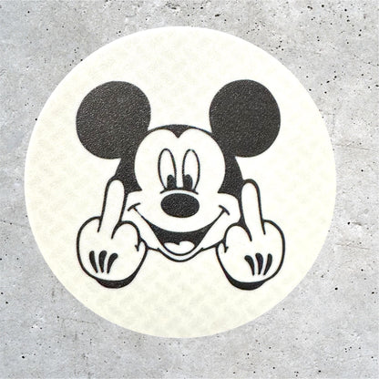 Mickey Middle finger hitch cover