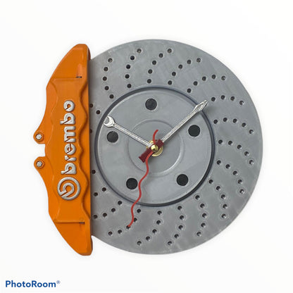 Caliper brake wall clock